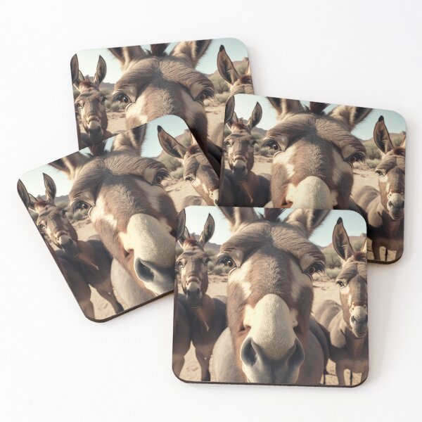 Item preview, Donkey selfie (4/4) designed and sold by sabantha.