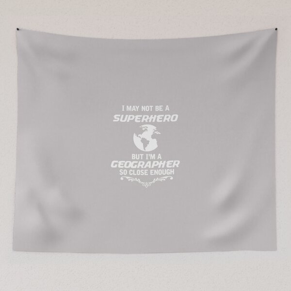 Item preview, Not Superhero But Geographer designed and sold by AlwaysAwesome.
