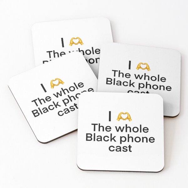 Item preview, I love the whole black phone cast designed and sold by izetart.