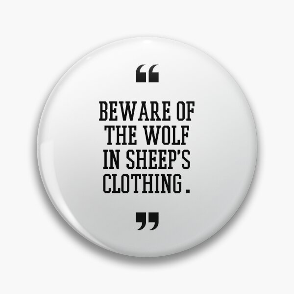Item preview, Beware of the wolf in sheep's clothing. designed and sold by 1Lio.