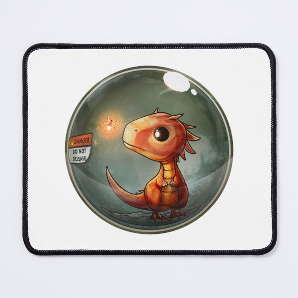 Item preview, Baby Allosaurus Dino Dragon Pet and Firefly Bubble by Luke Duo Art designed and sold by lukeduoart.