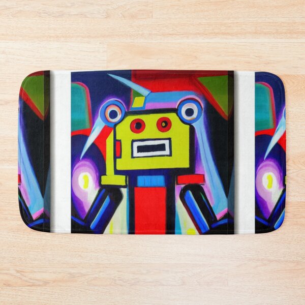 Item preview, Psycho Madness - Yellow Robot designed and sold by PsychoMadness.