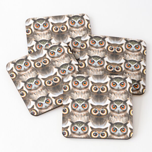 Item preview, Cute Owls designed and sold by Poetic Patterns Studio.