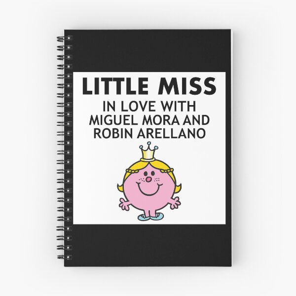 Item preview, Little miss in love with Miguel mora and robin Arellano      designed and sold by izetart.