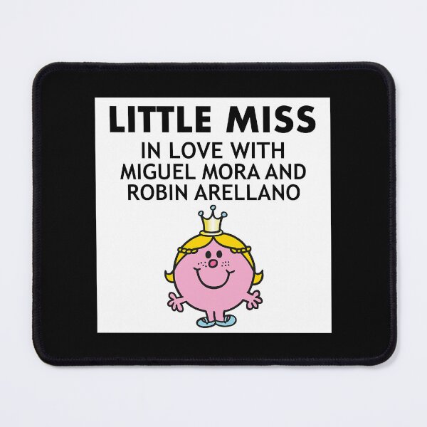 Item preview, Little miss in love with Miguel mora and robin Arellano designed and sold by izetart.