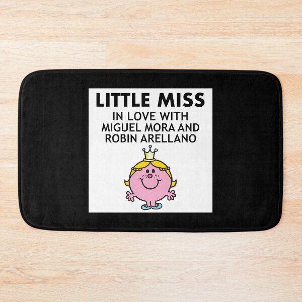 Item preview, Little miss in love with Miguel mora and robin Arellano      designed and sold by izetart.