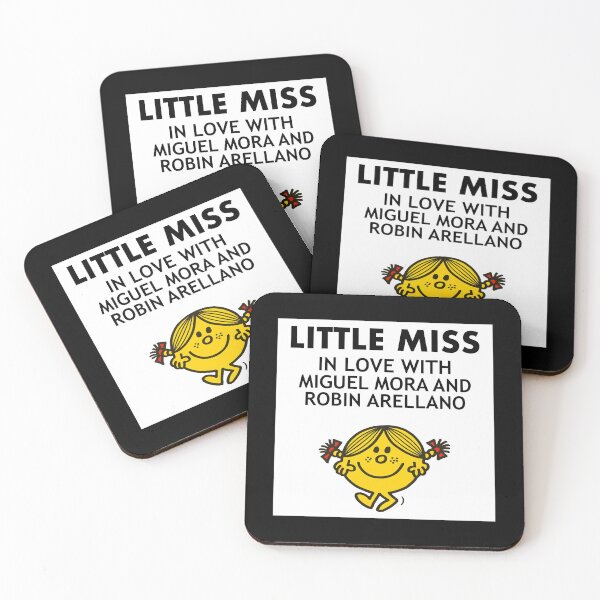 Item preview, Little miss in love with Miguel mora and robin Arellano designed and sold by izetart.