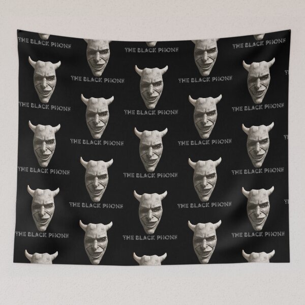 Item preview, The black phone mask designed and sold by izetart.