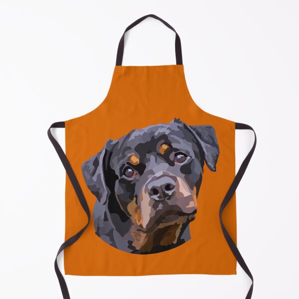 Item preview, Rottweiler Hand Drawn Digital Art Portrait  designed and sold by Lartheviking.