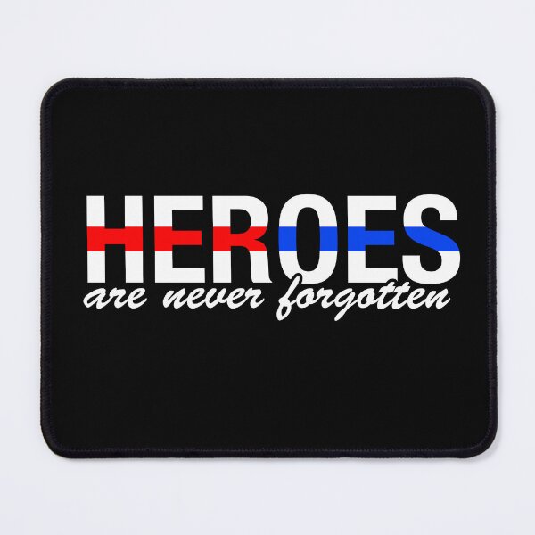 Item preview, Firefighter Police Officer Memorial Support Fallen Officer Emergency Services designed and sold by bluelinegear.