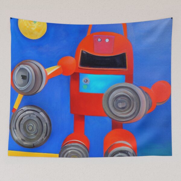 Item preview, Psycho Madness - Red Robot designed and sold by PsychoMadness.