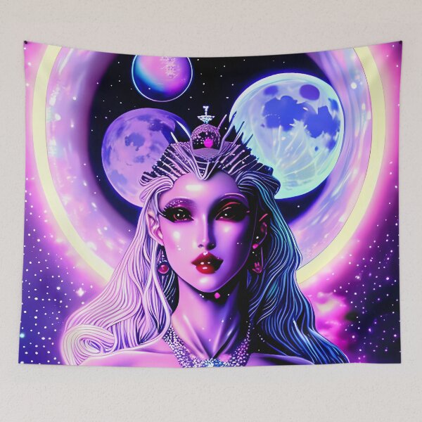 Item preview, Triple moon maiden designed and sold by BigBrainArtwork.