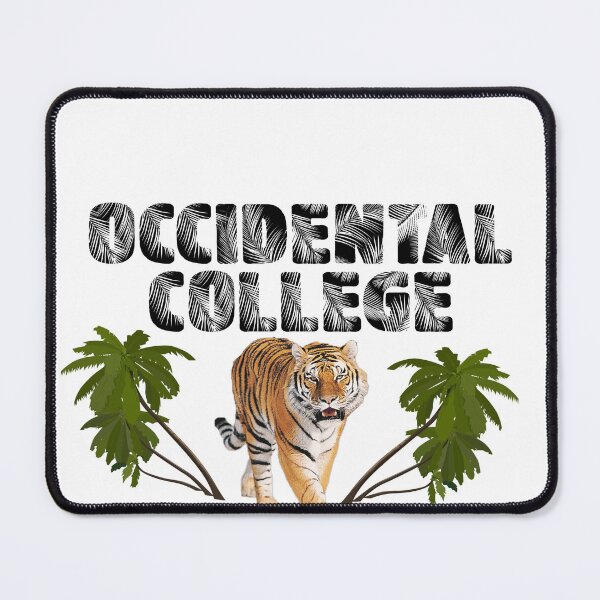 Item preview, Occidental College tiger with palms designed and sold by aliciarodd.