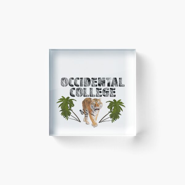 Item preview, Occidental College tiger with palms designed and sold by aliciarodd.