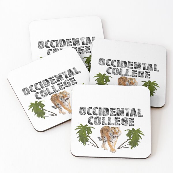 Item preview, Occidental College tiger with palms designed and sold by aliciarodd.