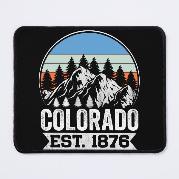 Item preview, Colorado EST. 1876 Vintage Hiking Mountain T-shirt designed and sold by KGN CREATIVITY.