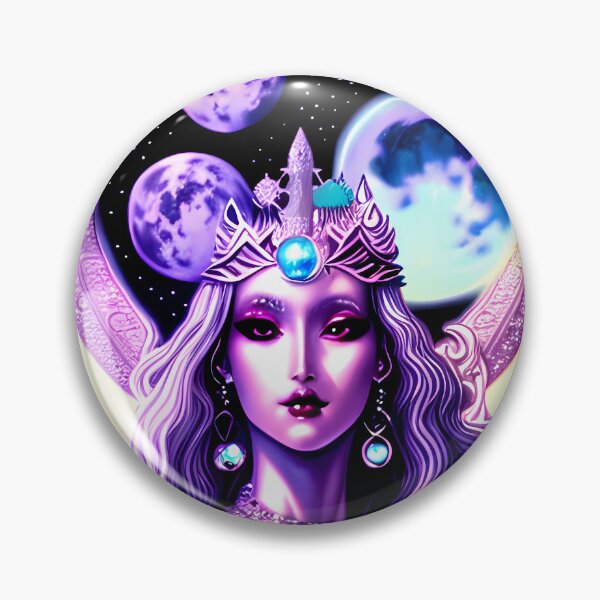 Item preview, Triple moon maiden designed and sold by BigBrainArtwork.