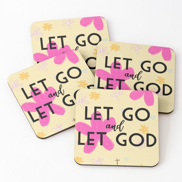 Item preview, Christian phrase: let go and let God designed and sold by aliciarodd.