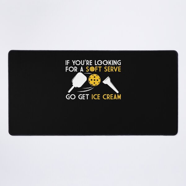 Item preview, Funny Pickleball Go Get Ice Cream designed and sold by Crush Retro®.