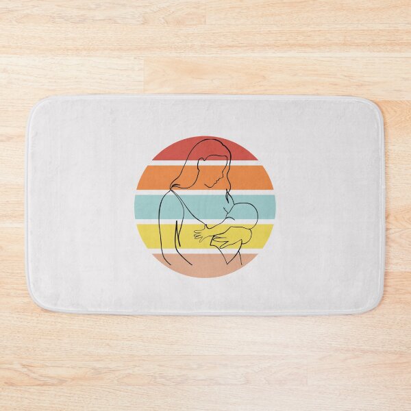 Item preview, Retro Breastfeeding gift for lactation consultant, breastfeeding mom or breastfeeding peer support designed and sold by Gaudeliy.