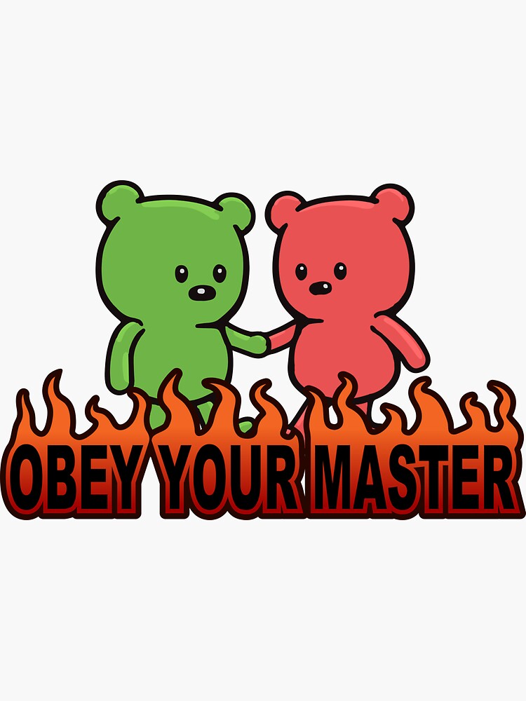 obey-your-master-sticker-for-sale-by-oliverwarne2112-redbubble