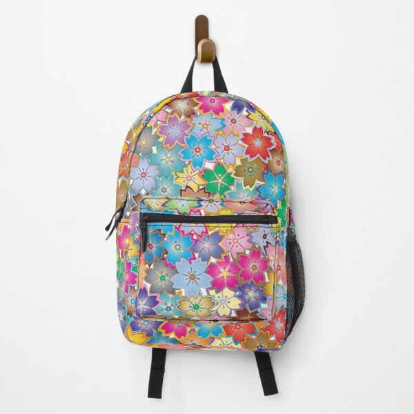 Item preview, Brightly Colored Flower Pattern designed and sold by Healio2.