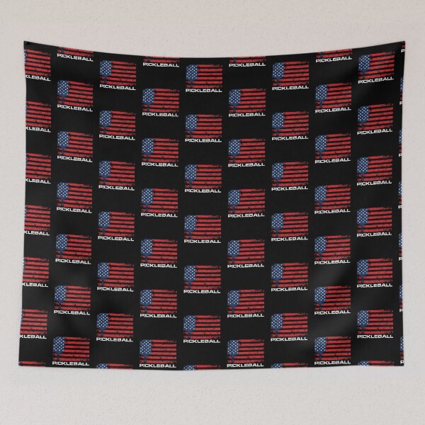 Item preview, Funny Pickleball American Flag 4th Party designed and sold by Crush Retro®.