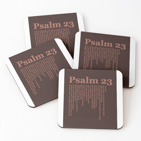 Item preview, Psalm 23, espresso designed and sold by mariatza.