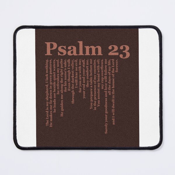 Item preview, Psalm 23, espresso designed and sold by mariatza.