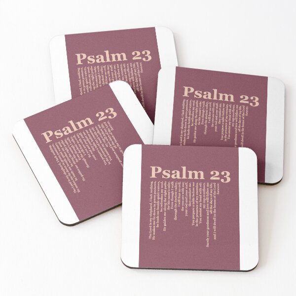 Item preview, Psalm 23, maroon  designed and sold by mariatza.