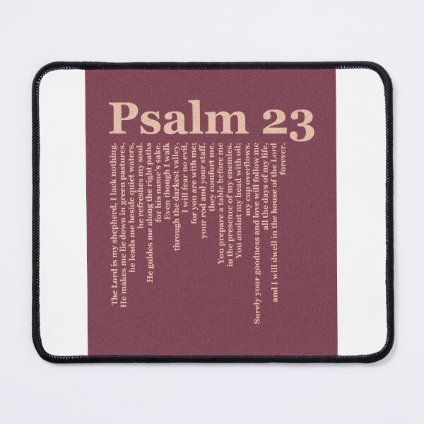 Item preview, Psalm 23, maroon  designed and sold by mariatza.