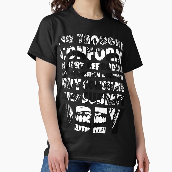 Item preview, They Live (Black and White) designed and sold by B3RS3RK3R.