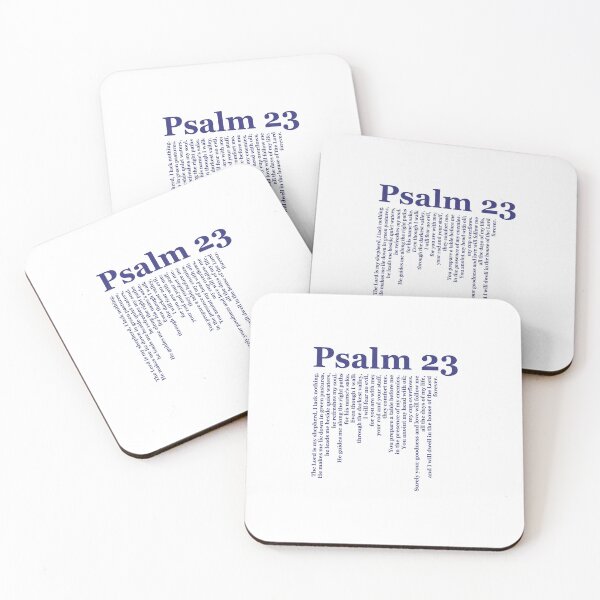 Item preview, Psalm 23, blue designed and sold by mariatza.