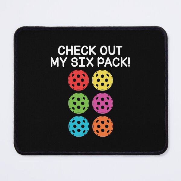 Item preview, Funny Pickleball Six Pack Balls designed and sold by Crush Retro®.