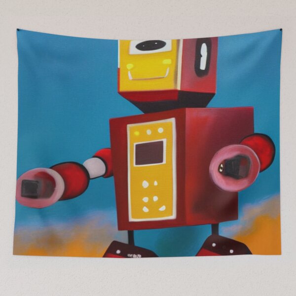 Item preview, Psycho Madness - Gold Robot designed and sold by PsychoMadness.