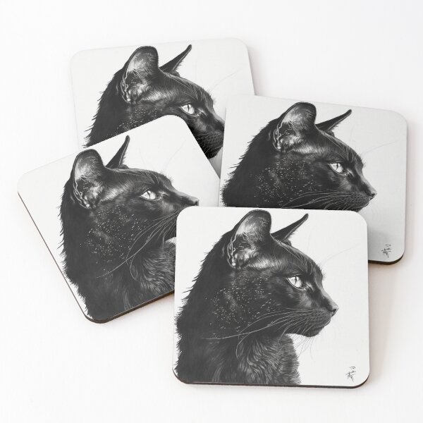 Item preview, Mysterious Black Cat designed and sold by JCatDesign.