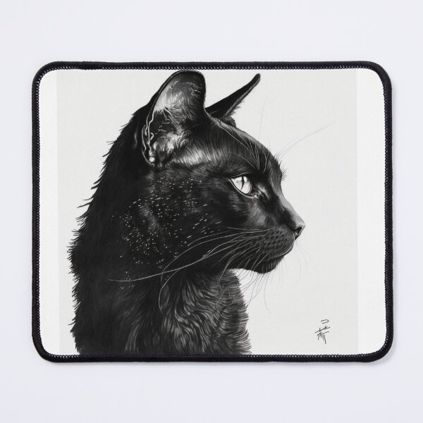 Item preview, Mysterious Black Cat designed and sold by JCatDesign.