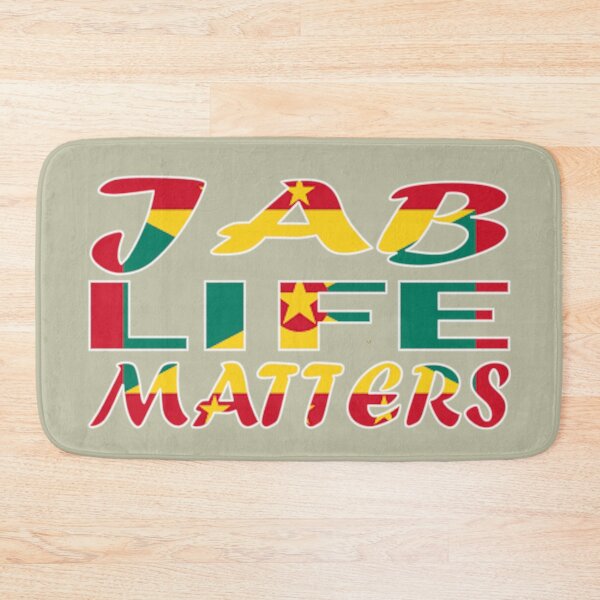 Item preview, Flag of Grenada - Jab Life Matters - Grenadian - Soca Mode designed and sold by Soca-Mode.