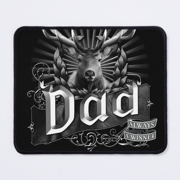 Item preview, Old-Timey Deer/Buck Label with Dad on it: A Vintage-Inspired Piece of Badassery designed and sold by PlaTolstoy.