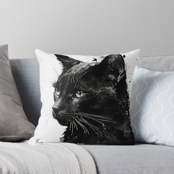 Item preview, Mysterious Black Cat designed and sold by JCatDesign.