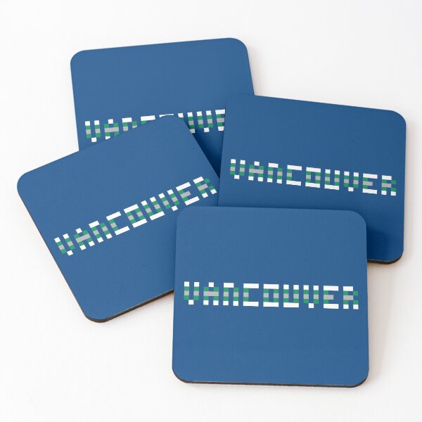 Item preview, Pixel NHL Vancouver in Home Colors designed and sold by gkillerb.
