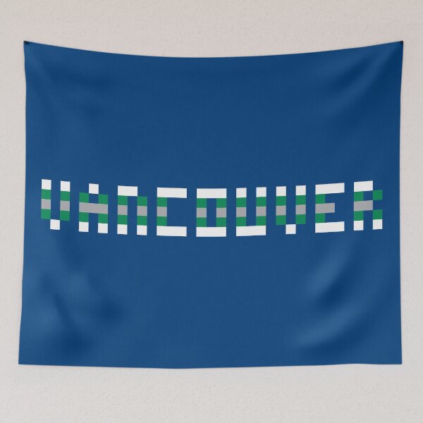 Item preview, Pixel NHL Vancouver in Home Colors designed and sold by gkillerb.
