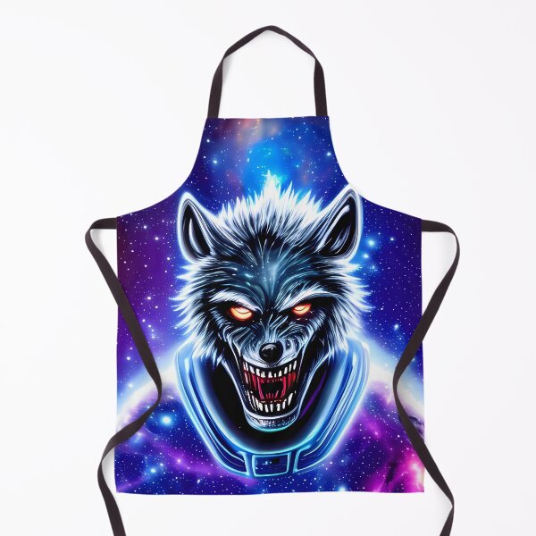 Item preview, Galaxy werewolf designed and sold by BigBrainArtwork.