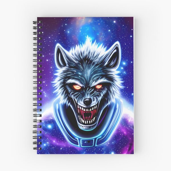 Item preview, Galaxy werewolf designed and sold by BigBrainArtwork.