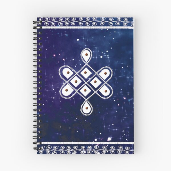Item preview,  Dot kolam/muggu/sikku kolam - Space tile designed and sold by ShreecreatE.