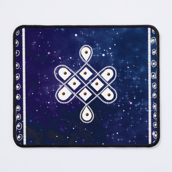 Item preview,  Dot kolam/muggu/sikku kolam - Space tile designed and sold by ShreecreatE.