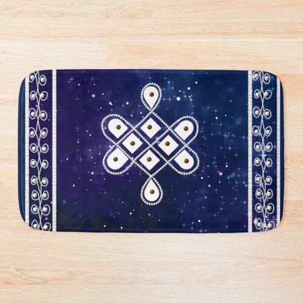 Item preview,  Dot kolam/muggu/sikku kolam - Space tile designed and sold by ShreecreatE.
