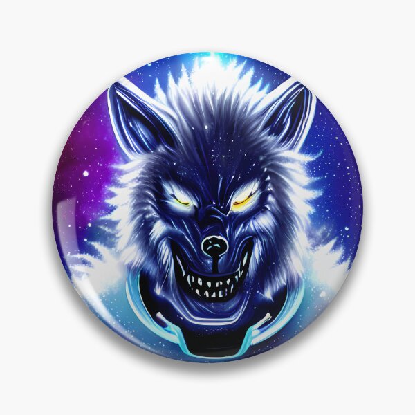 Item preview, Galaxy werewolf designed and sold by BigBrainArtwork.