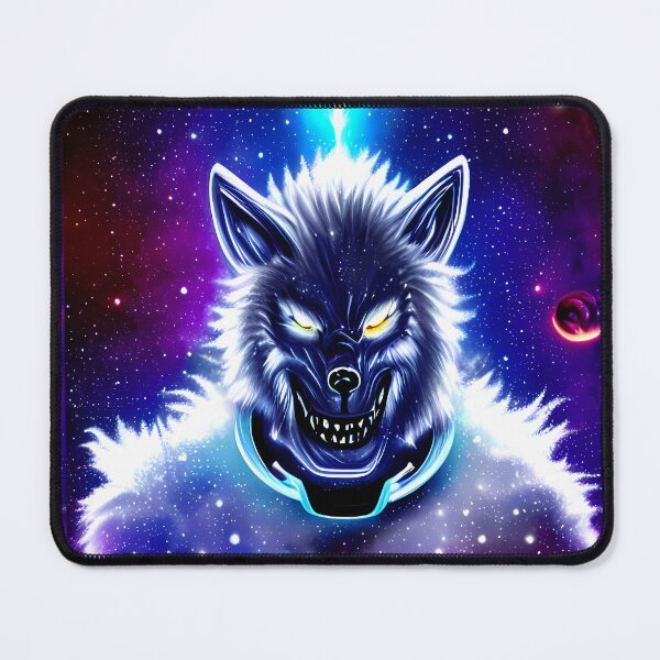 Item preview, Galaxy werewolf designed and sold by BigBrainArtwork.