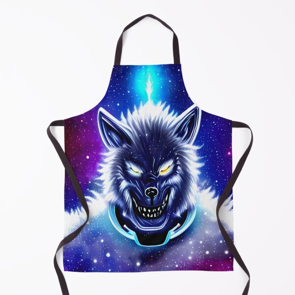 Item preview, Galaxy werewolf designed and sold by BigBrainArtwork.